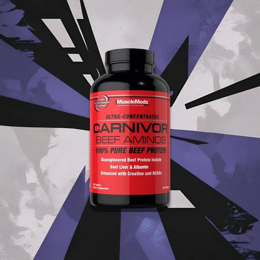 Amino Carnivor Beef (300 Cápsulas) - MuscleMeds - NutriSuplementos Perú