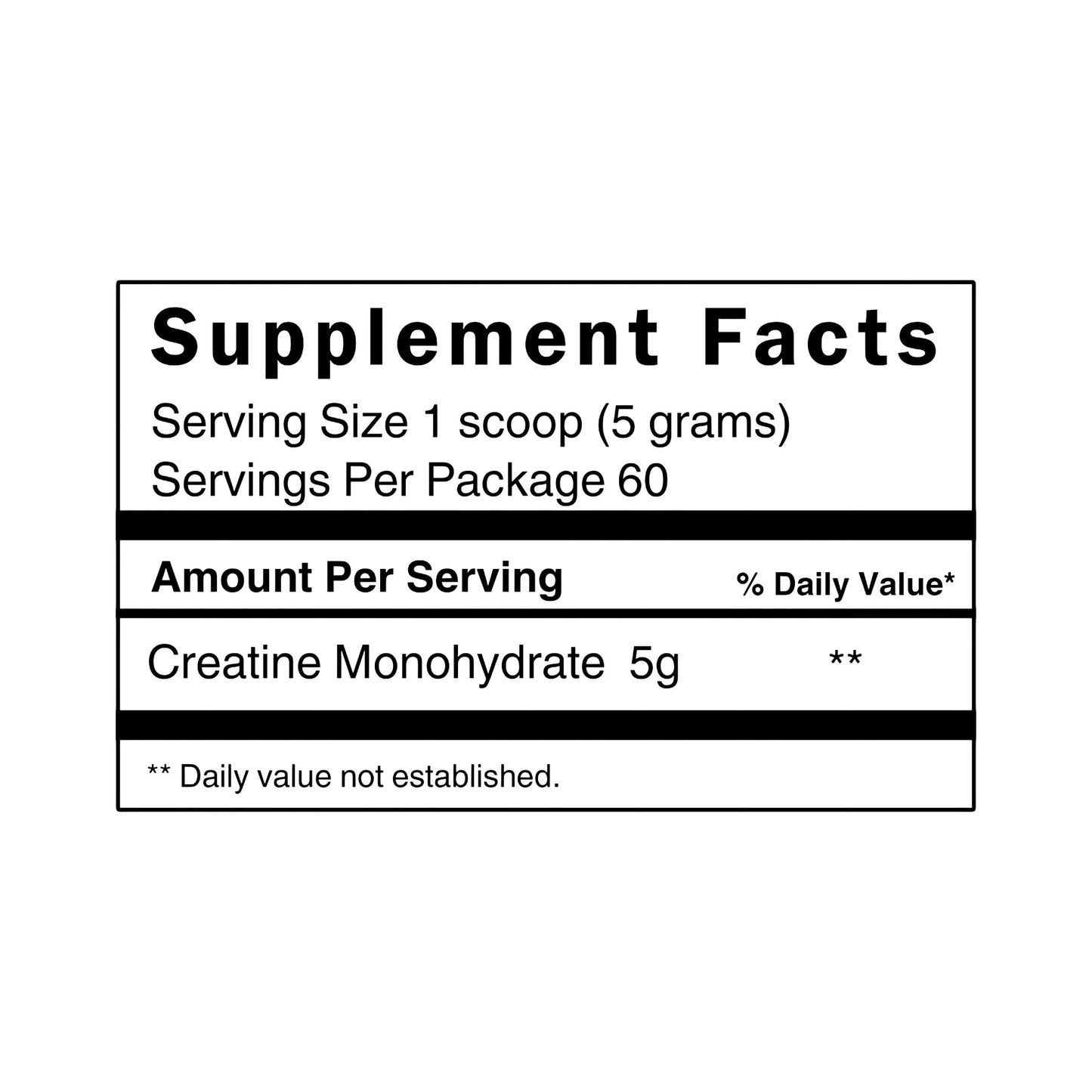 Creatina Blue Health Monohidratada en Polvo: 300gr - NutriSuplementos Perú