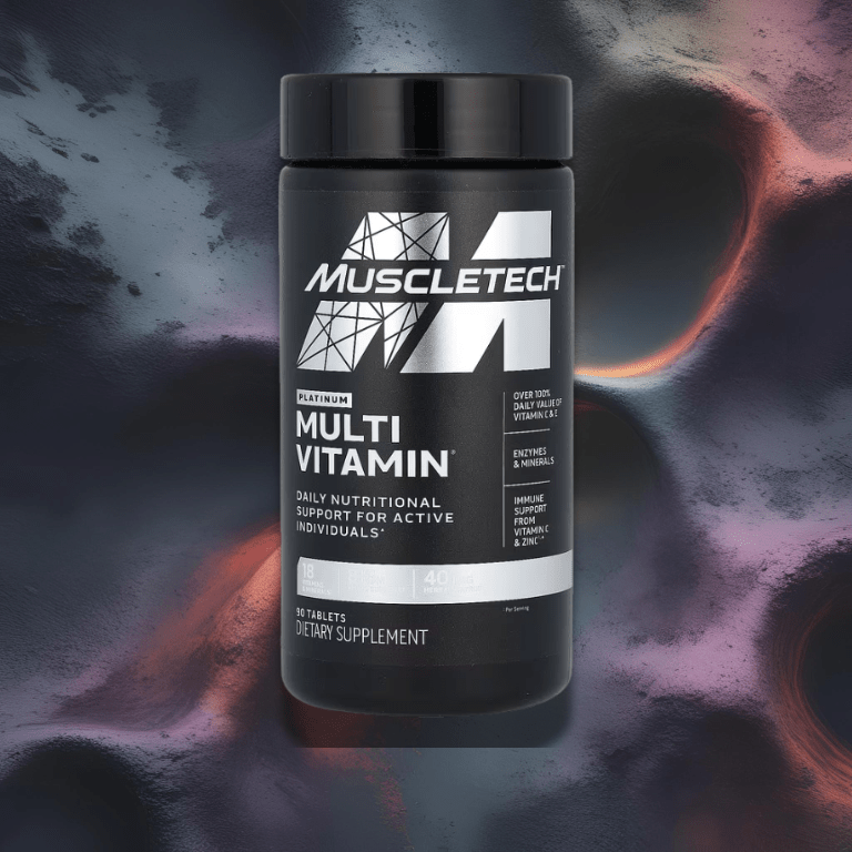 Multivitamínico Muscletech Platinum - 90 Tabletas - NutriSuplementos Perú