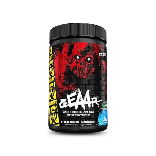 Mutant GEAAR (EAAS) - Aminoácidos Esenciales con Electrolitos (30 Servicios) - NutriSuplementos Perú