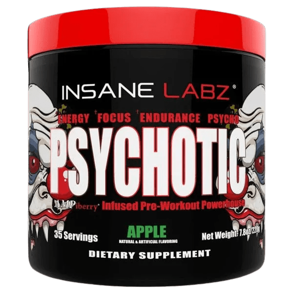 Psychotic Pre Entreno Rojo - Clear - Gold - Saw - Summer - NutriSuplementos Perú