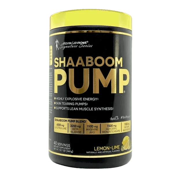 Shaaboom Pump de 44 servicios - Kevin Levrone - NutriSuplementos Perú