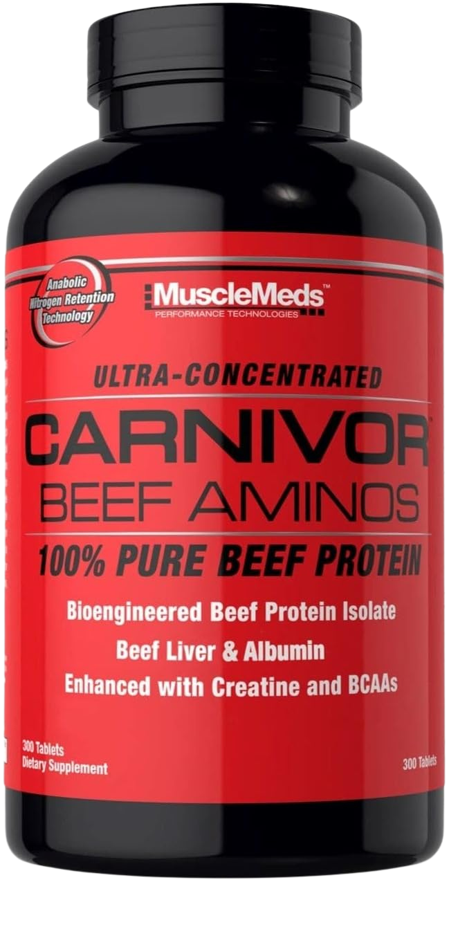 Amino Carnivor Beef (300 Cápsulas) - MuscleMeds