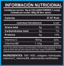 Collagen Powder de ADN - 50 Servicios