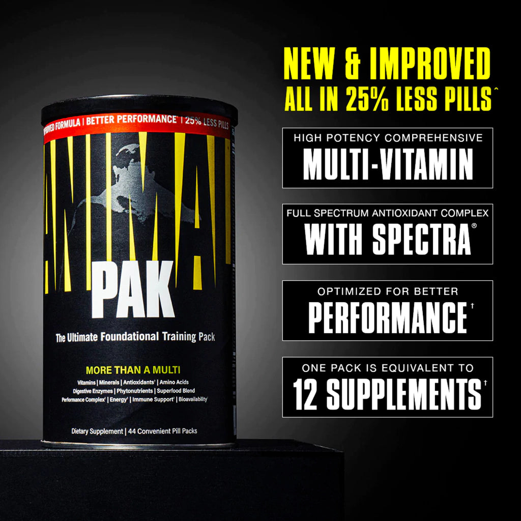 Animal Pak (44 Packs) - Universal Nutrition (UN) Perú