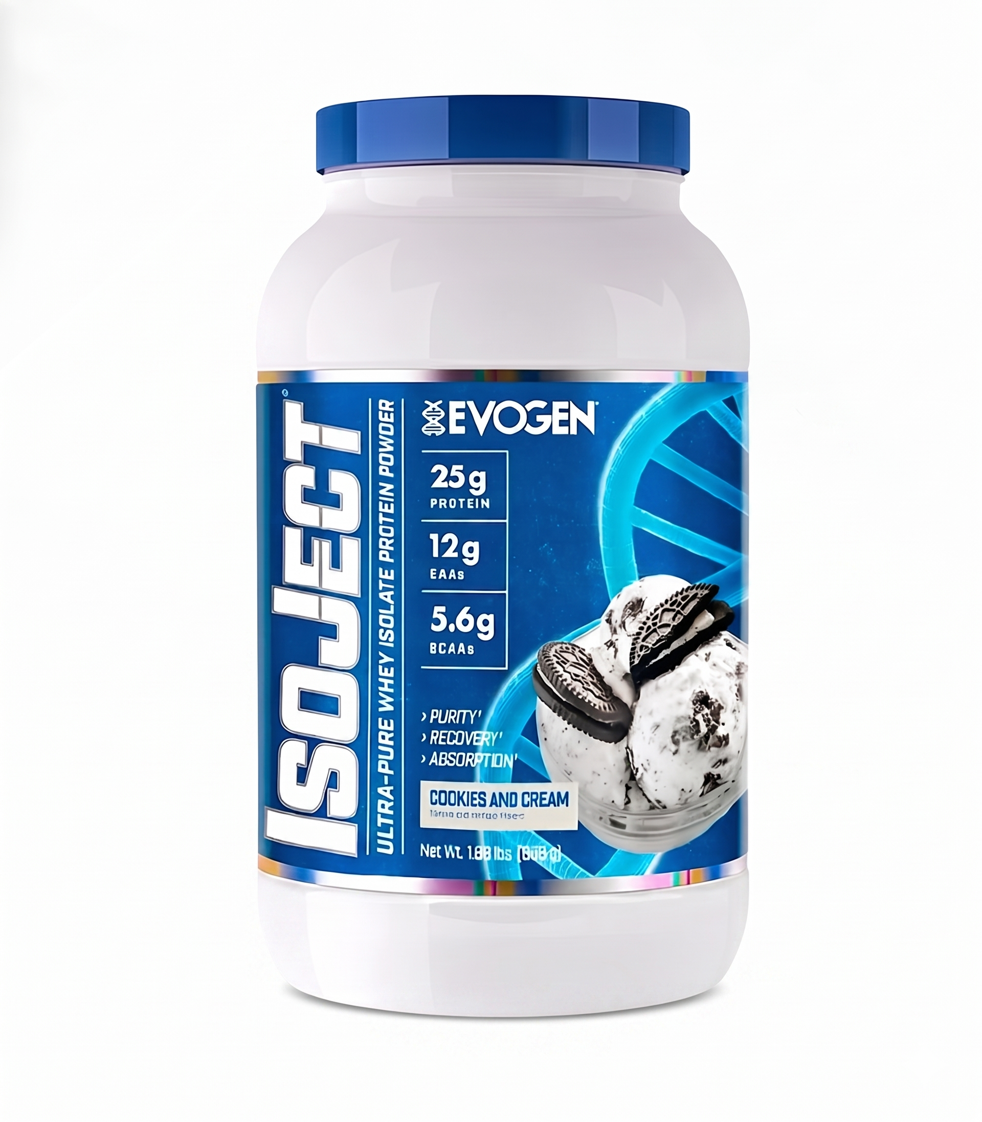 Proteína Isoject de Evogen (2 Libras y 4 Libras)