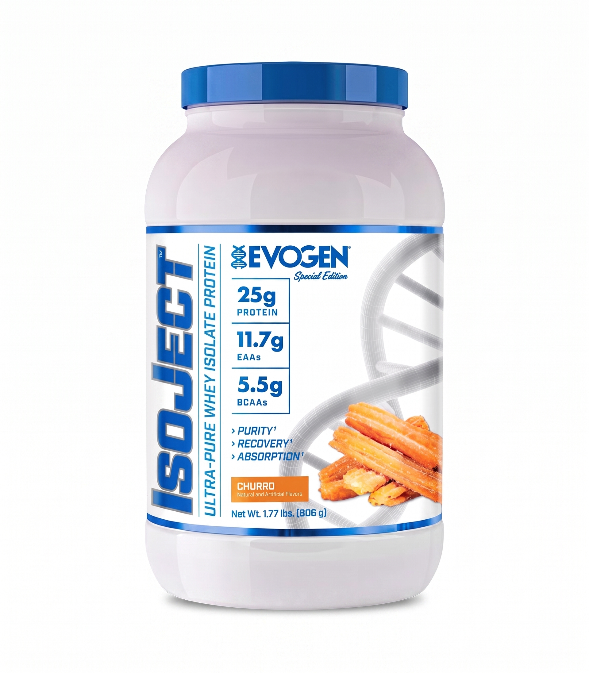 Proteína Isoject de Evogen (2 Libras y 4 Libras)