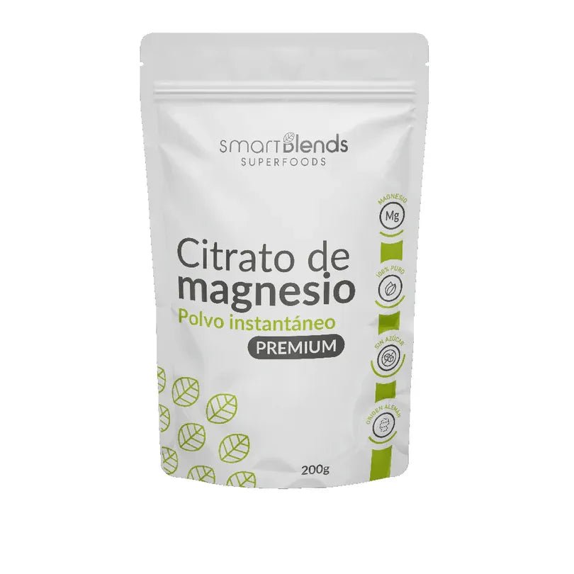 Citrato De Magnesio Smart Blends (200 gramos y 400 gramos) - NutriSuplementos Perú
