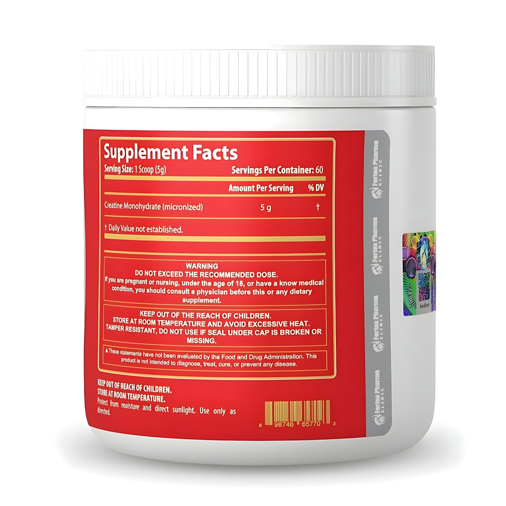 Creatina Crimson Micronizada: 300gr - NutriSuplementos Perú