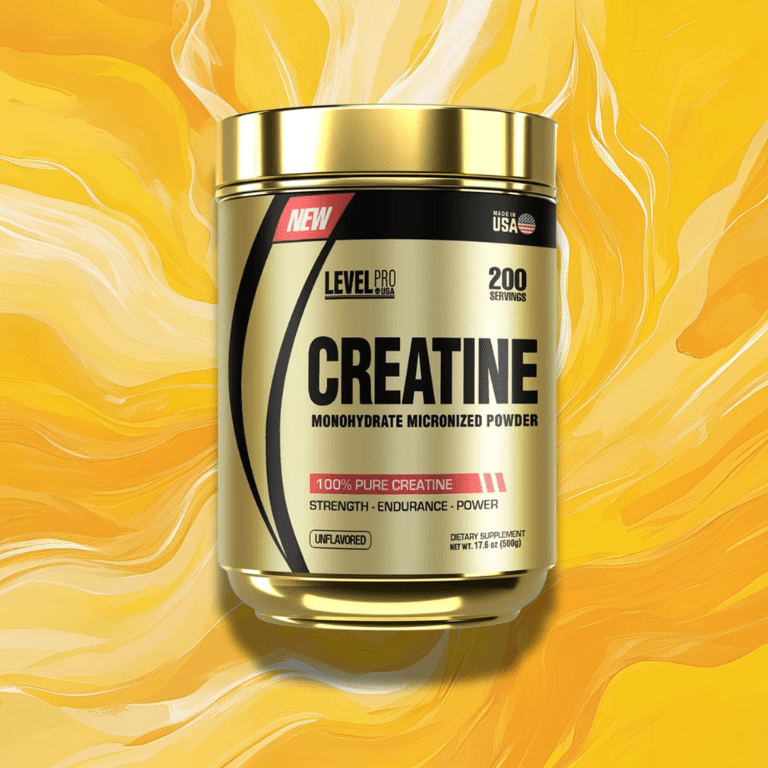 Creatina Level Pro Creapure (250 Gramos y 500 Gramos) - NutriSuplementos Perú