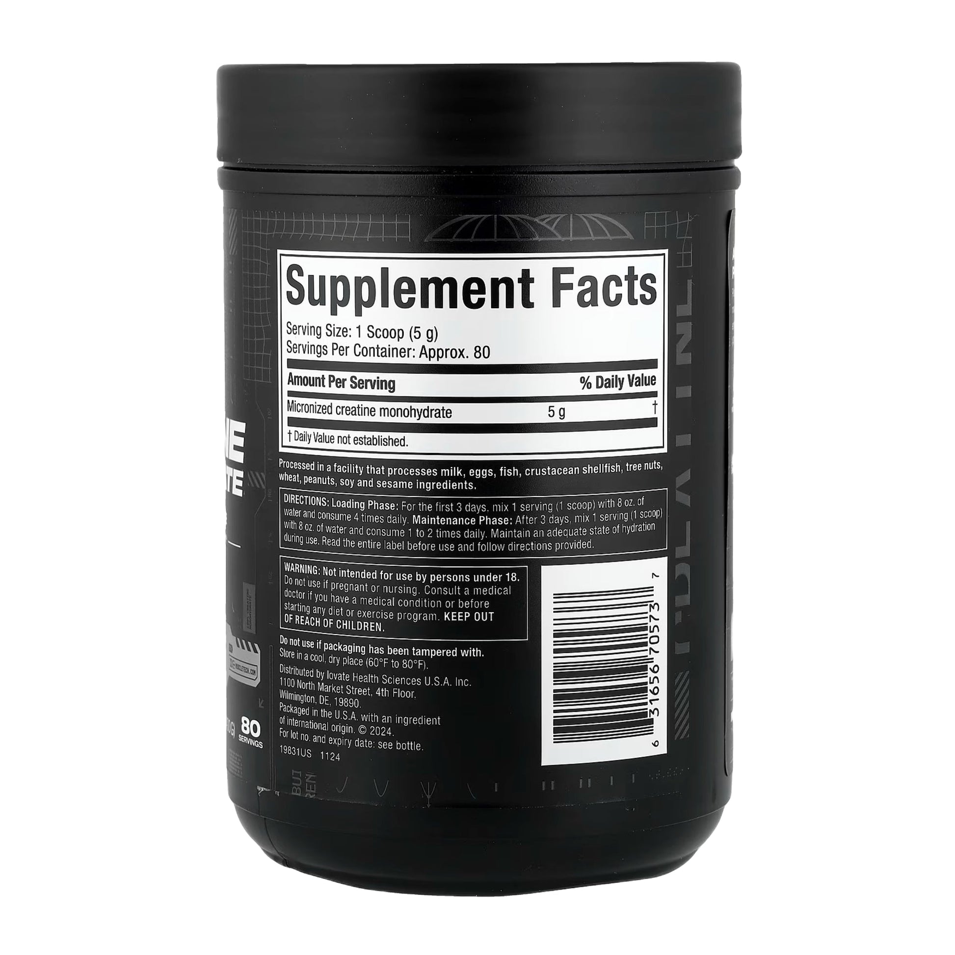 Creatina Muscletech Platinum Monohidratada Micronizada: 400gr - NutriSuplementos Perú