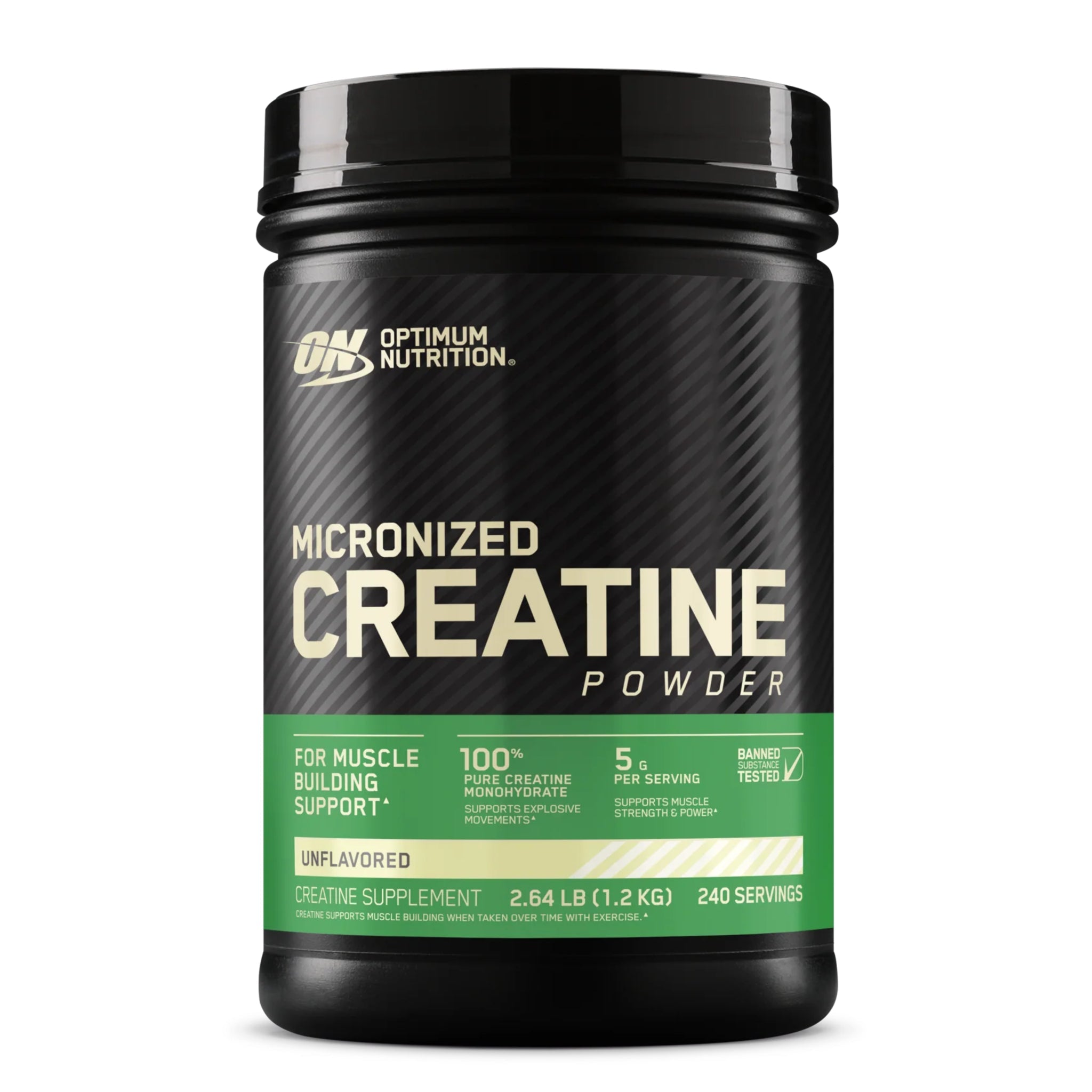 Creatina Optimum Nutrition: 300 gr - 600 gr - 1.2 KG - NutriSuplementos Perú
