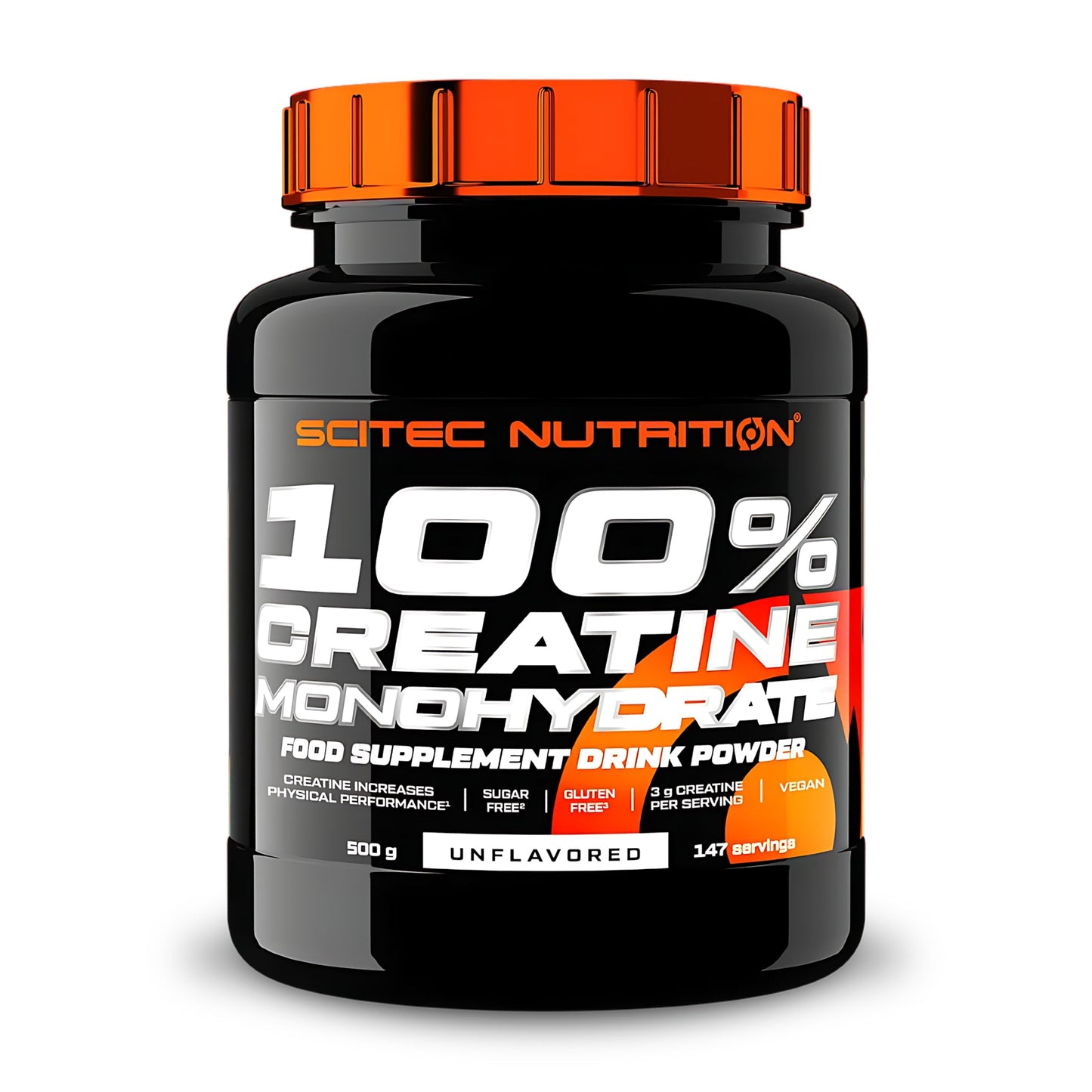 Creatina Scitec Nutrition 100% Monohidratada: 300gr - 500gr - NutriSuplementos Perú