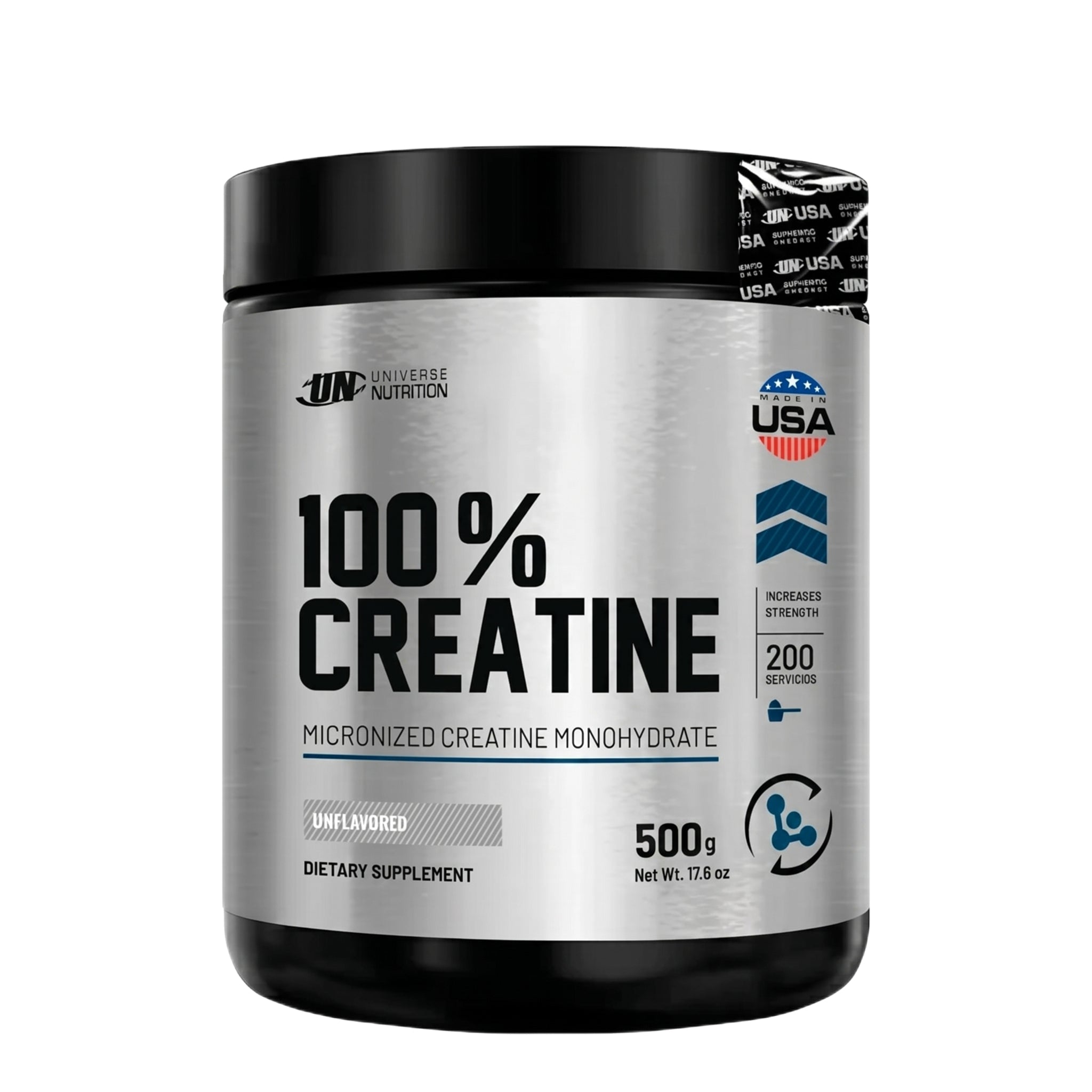 Creatina Universe Nutrition Monohidratada: 150gr - 250gr - 500gr - NutriSuplementos Perú