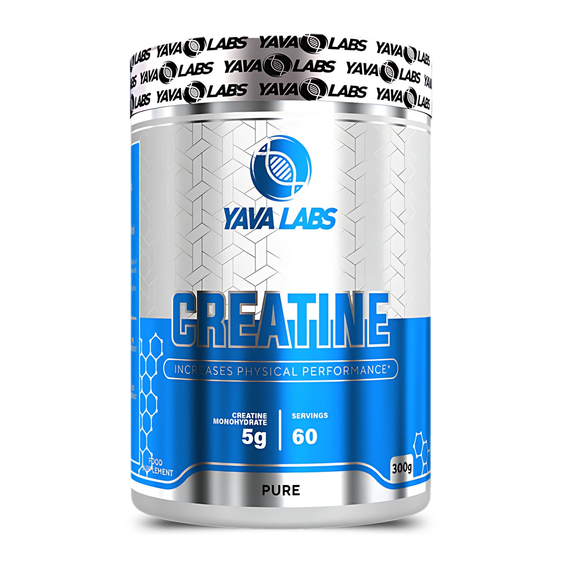 Creatina Yava Labs Monohidratada: 300gr - 1KG - NutriSuplementos Perú
