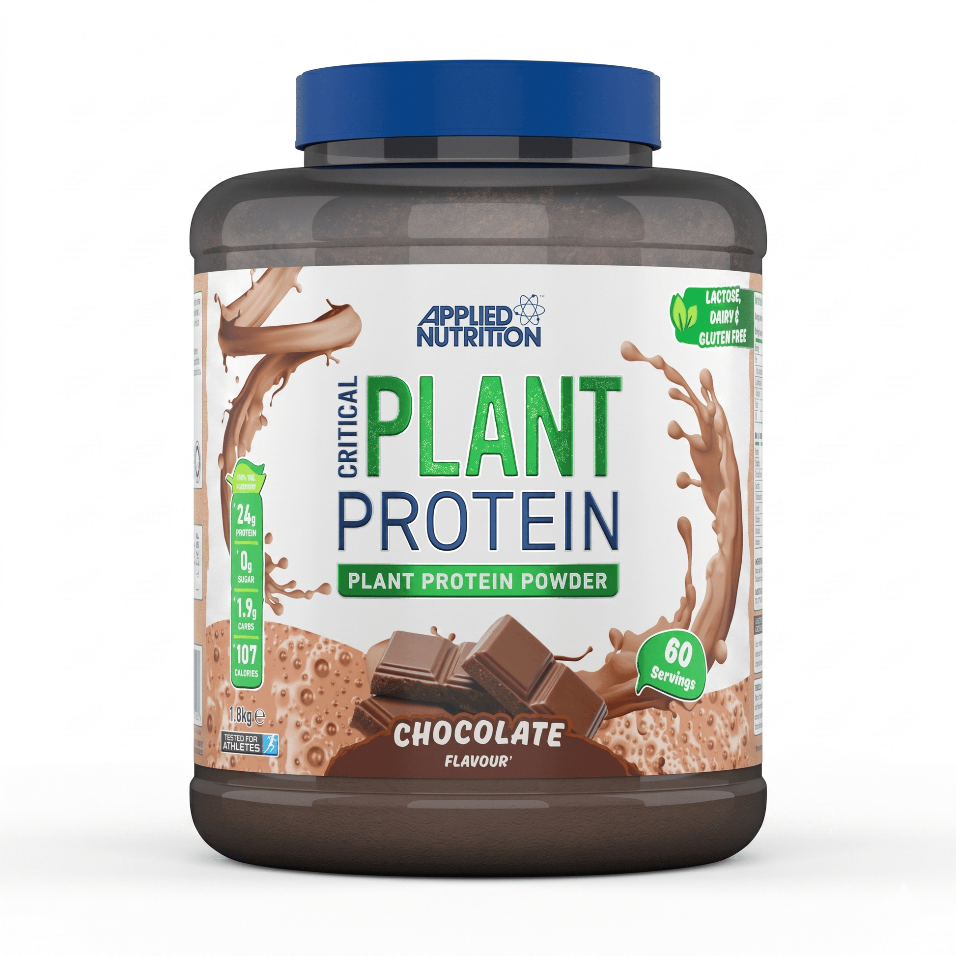 Critical Plant Protein Applied Nutrition Proteína Vegana: 1.8KG - NutriSuplementos Perú