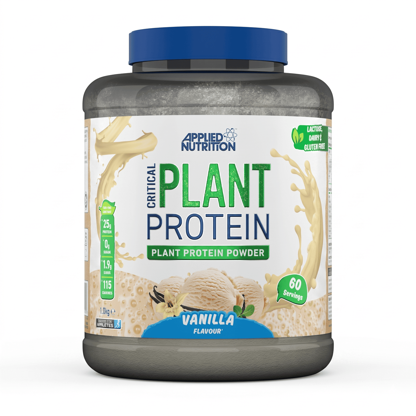 Critical Plant Protein Applied Nutrition Proteína Vegana: 1.8KG - NutriSuplementos Perú