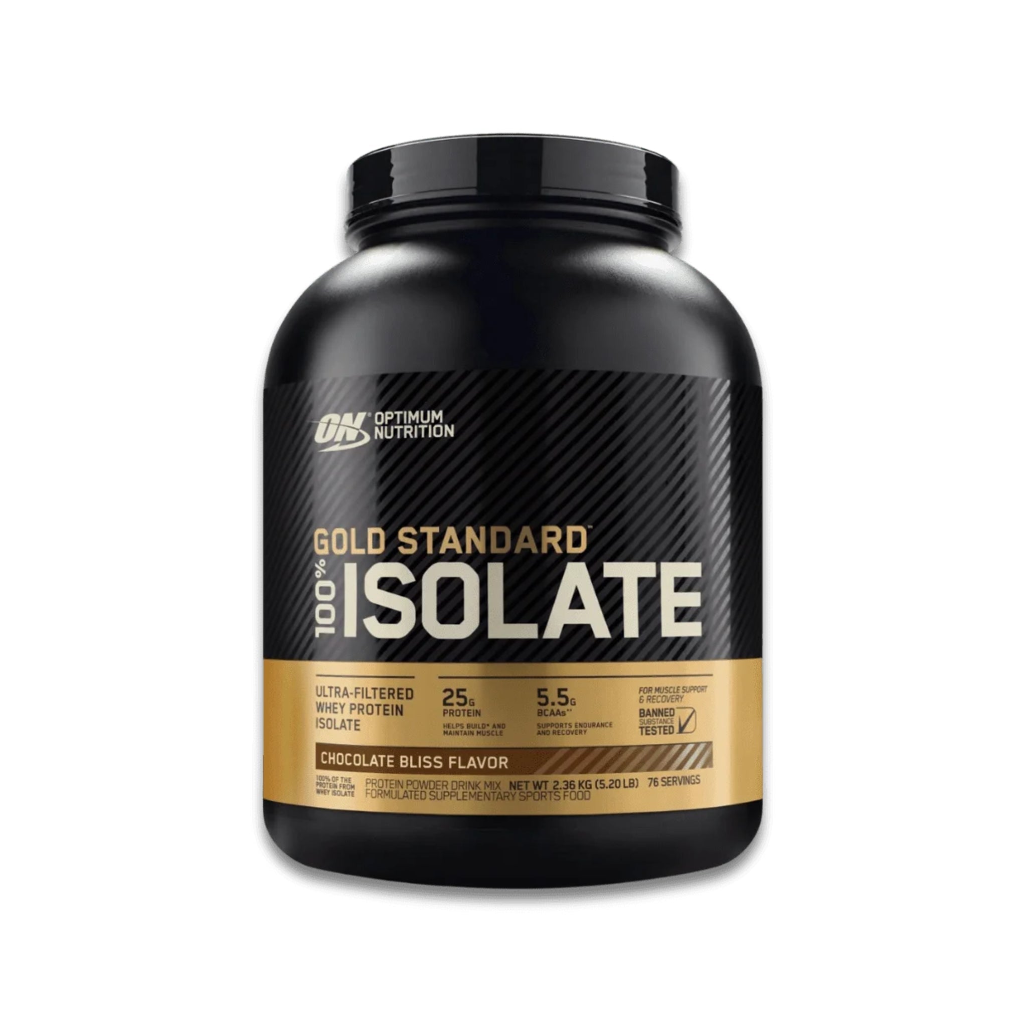 Gold Standard Isolate Optimum Nutrition Proteína Aislada: 5lb - NutriSuplementos Perú