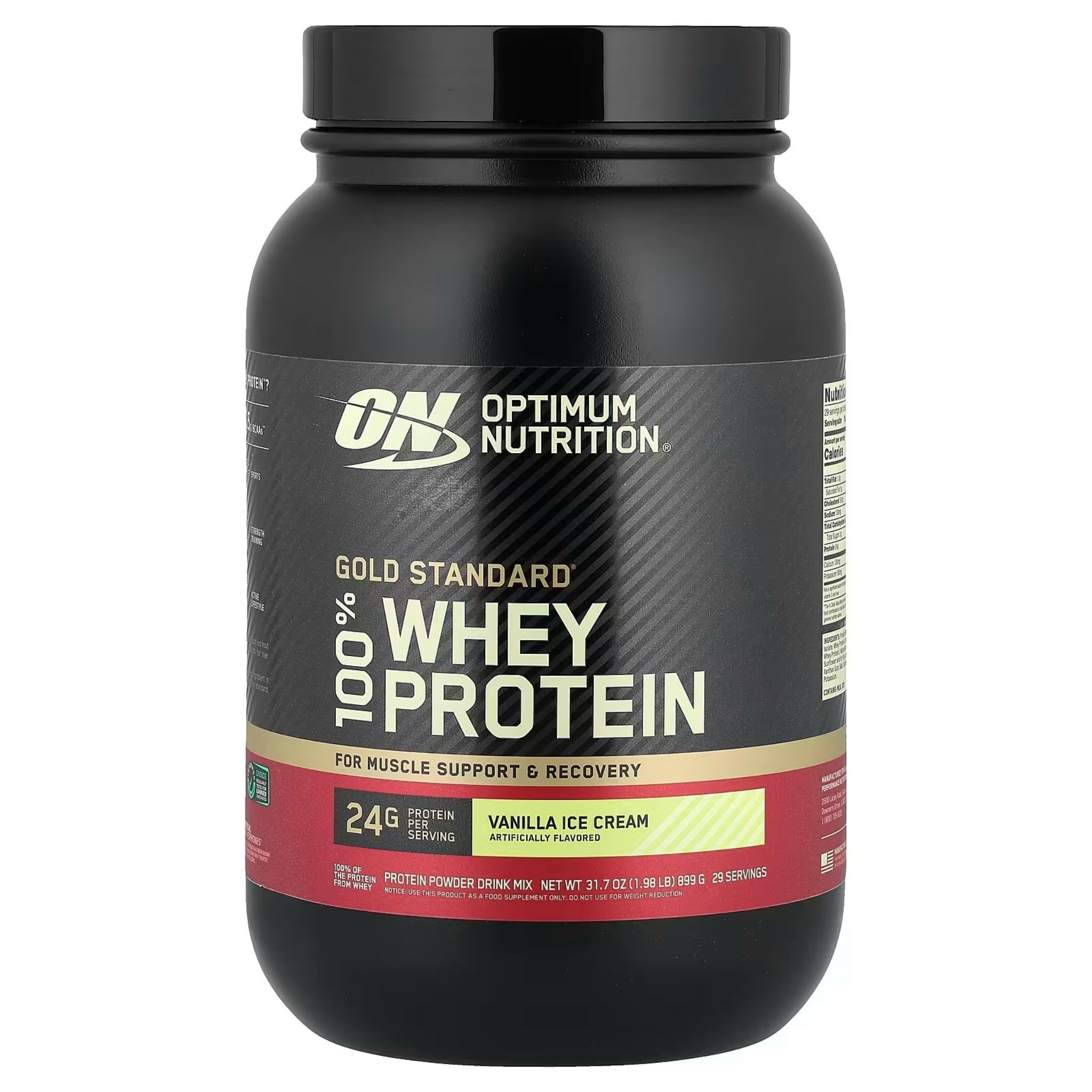 Gold Standard Whey ON de 2lbs y 5lbs - Optimum Nutrition Perú - NutriSuplementos Perú