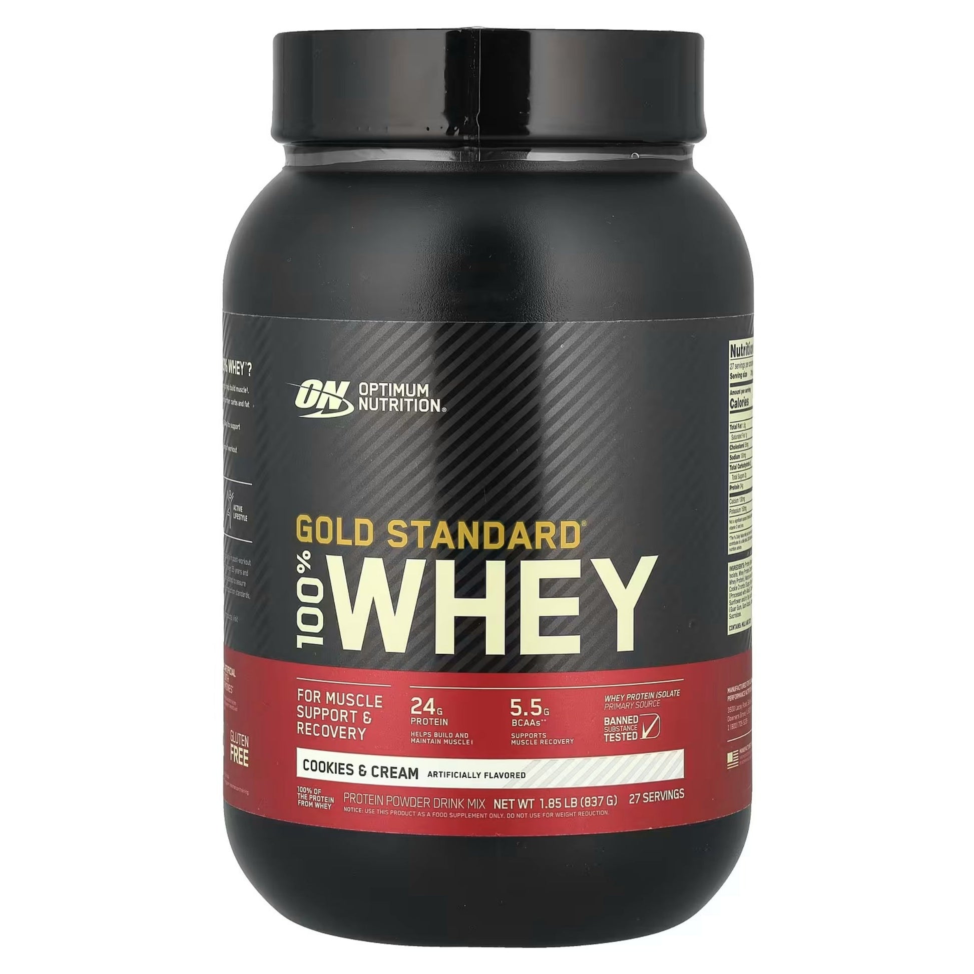 Gold Standard Whey ON de 2lbs y 5lbs - Optimum Nutrition Perú - NutriSuplementos Perú