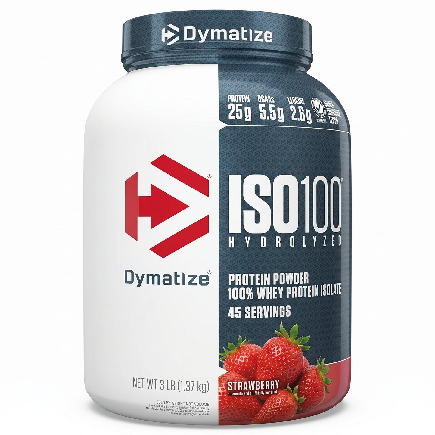 ISO 100 Dymatize Proteína Hidrolizada: 3lb - 5lb - NutriSuplementos Perú