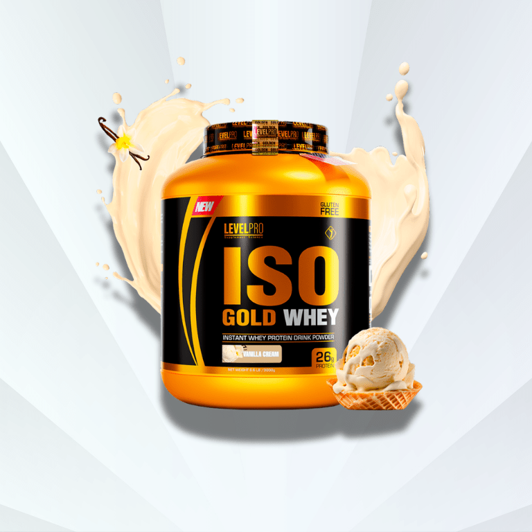 ISO Gold Whey LevelPRO (2.43LBs, 6.6LBs y Caja) - NutriSuplementos Perú