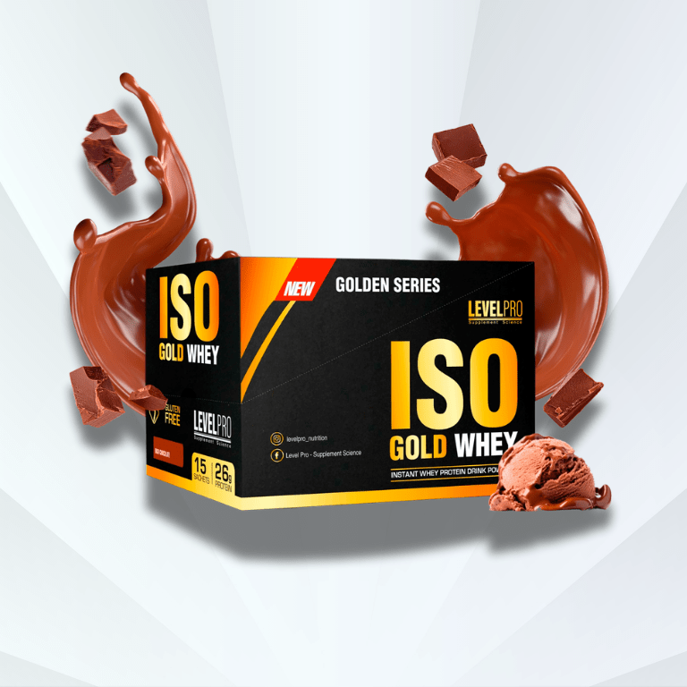 ISO Gold Whey LevelPRO (2.43LBs, 6.6LBs y Caja) - NutriSuplementos Perú