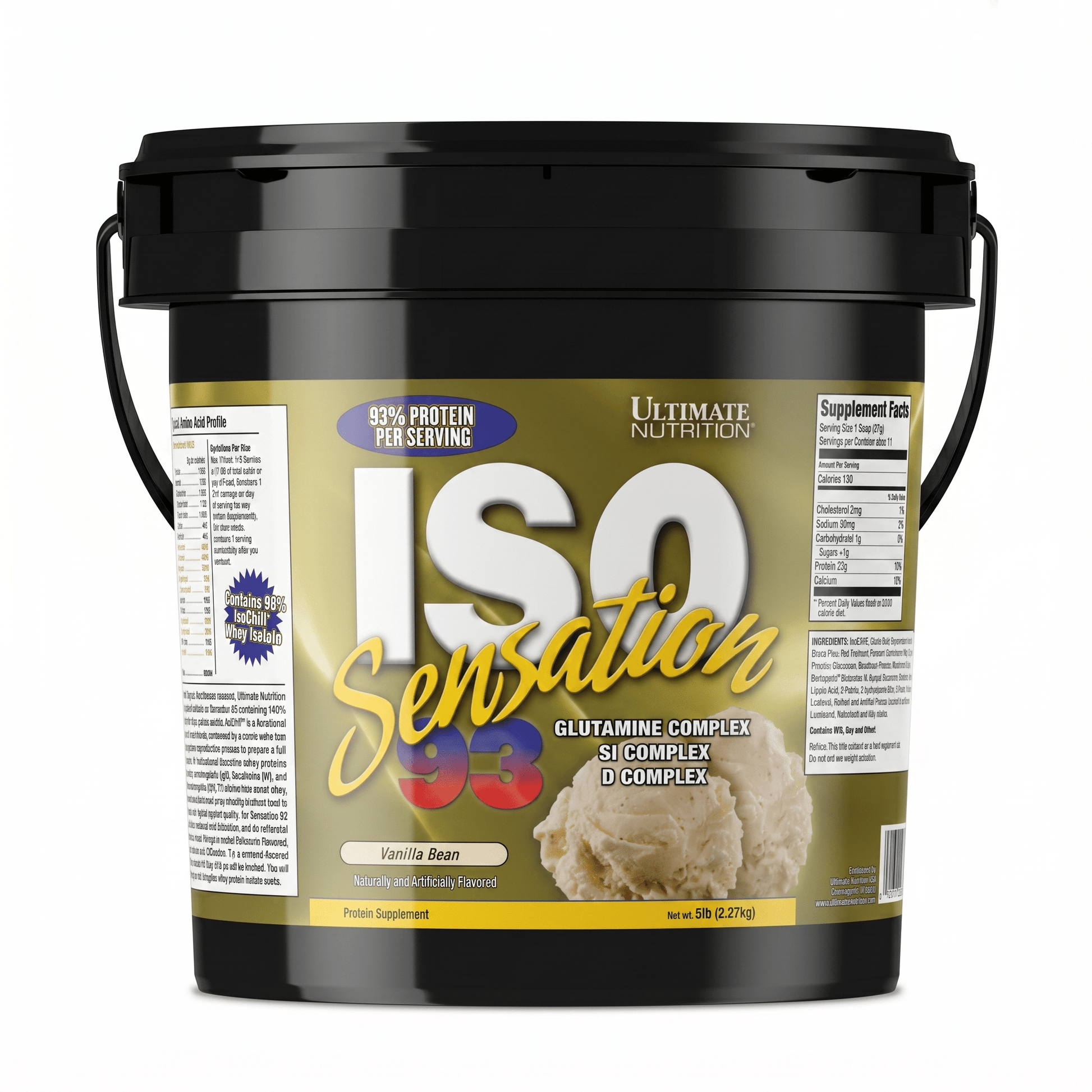 ISO Sensation 93 Proteína Aislada: 2 lb - 5 lb - NutriSuplementos Perú