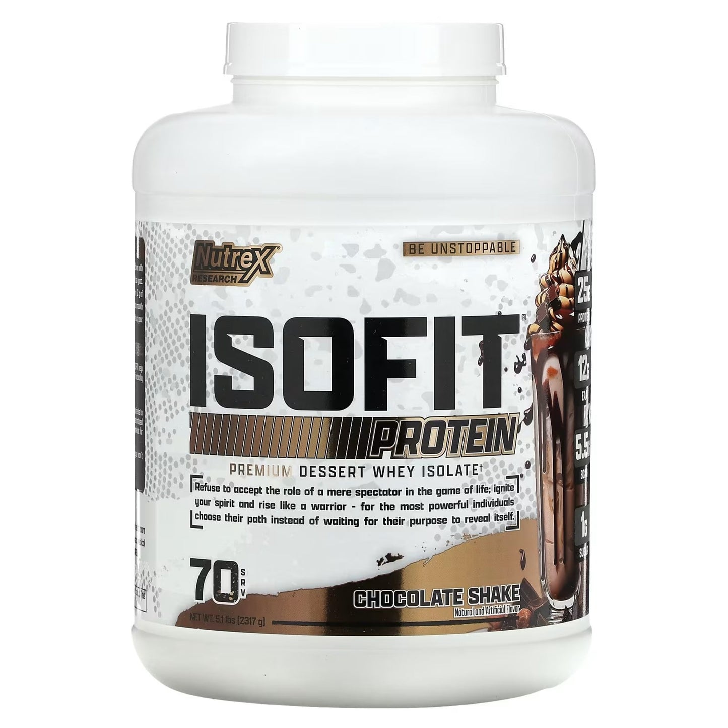 IsoFit Nutrex Proteína Aislada: 5lb - NutriSuplementos Perú