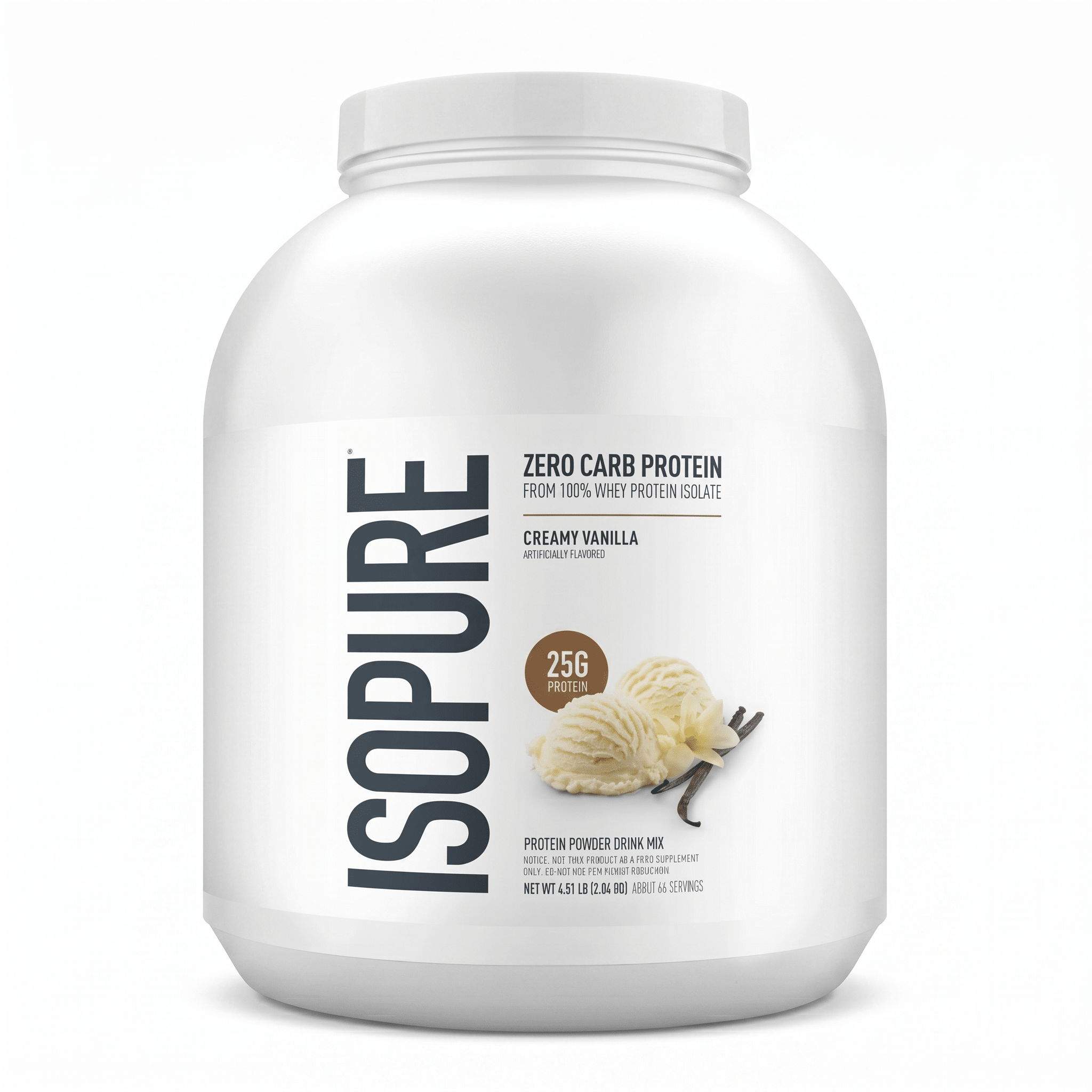 ISOPURE Zero Carb Low Carb Proteína Aislada: 3lb - 4.5lb - NutriSuplementos Perú