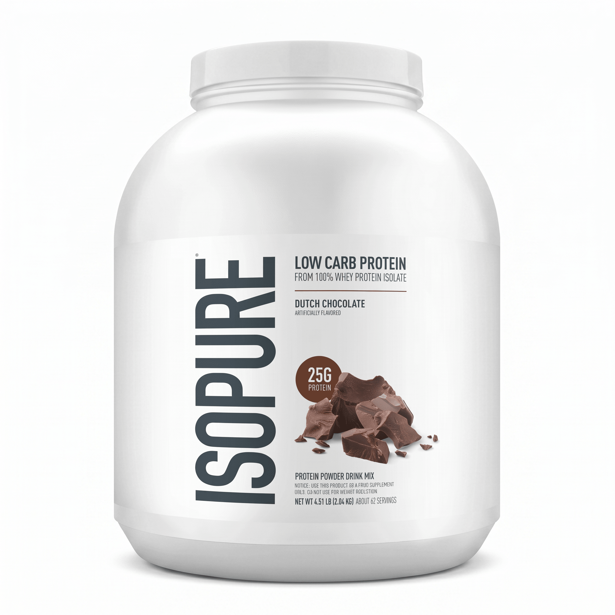 ISOPURE Zero Carb Low Carb Proteína Aislada: 3lb - 4.5lb - NutriSuplementos Perú