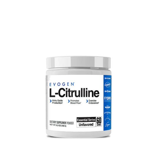 L - Citrulina Evogen en Polvo: 60 Servicios (180 Gramos) - NutriSuplementos Perú