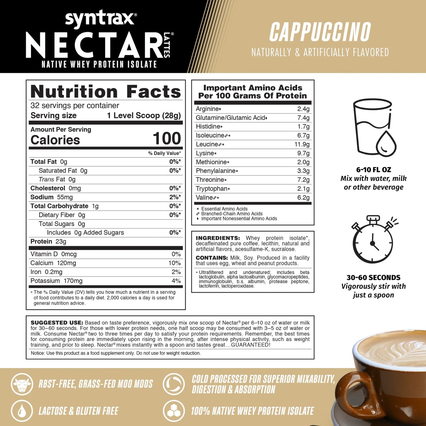 Nectar Protein Syntrax (2 Libras) - NutriSuplementos Perú