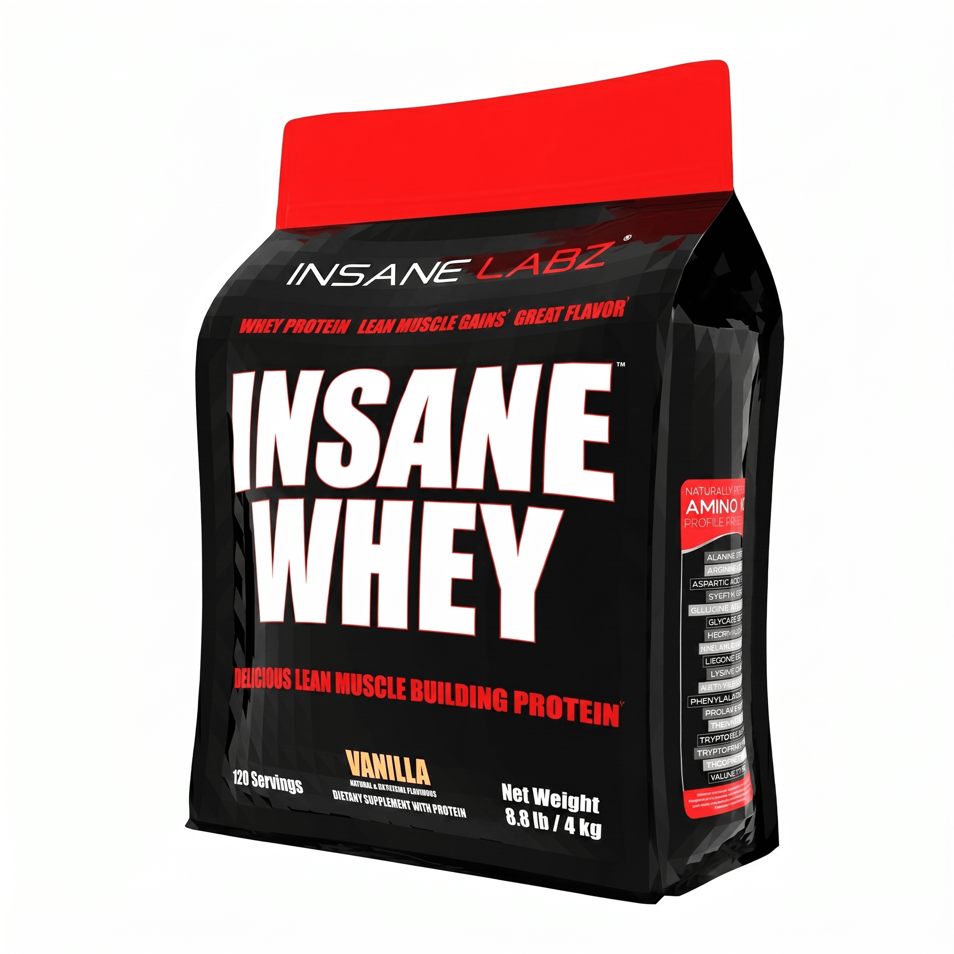Proteína Insane Whey: 5lb - 10lb - NutriSuplementos Perú