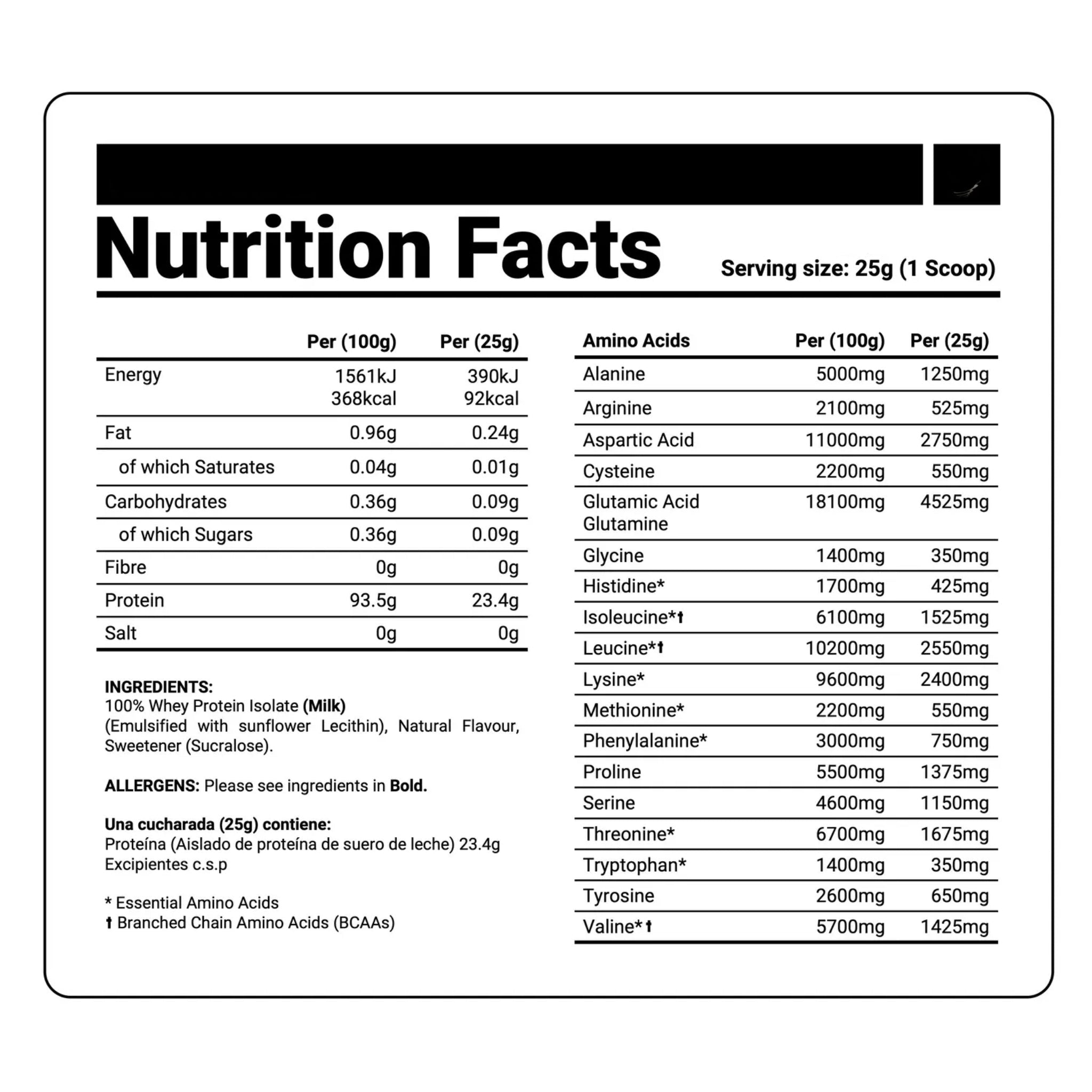 Proteina ISO XP de 1KG y 1.8KG - Applied Nutrition - NutriSuplementos Perú