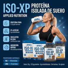 Proteina ISO XP de 1KG y 1.8KG - Applied Nutrition - NutriSuplementos Perú