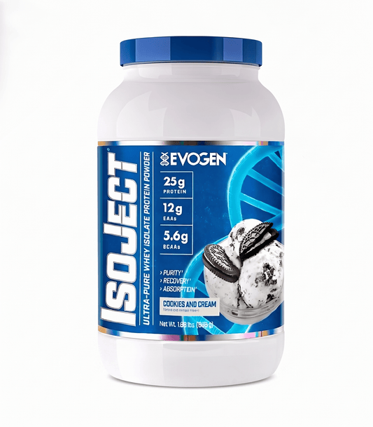 Proteína Isoject de Evogen (2 Libras y 4 Libras) - NutriSuplementos Perú