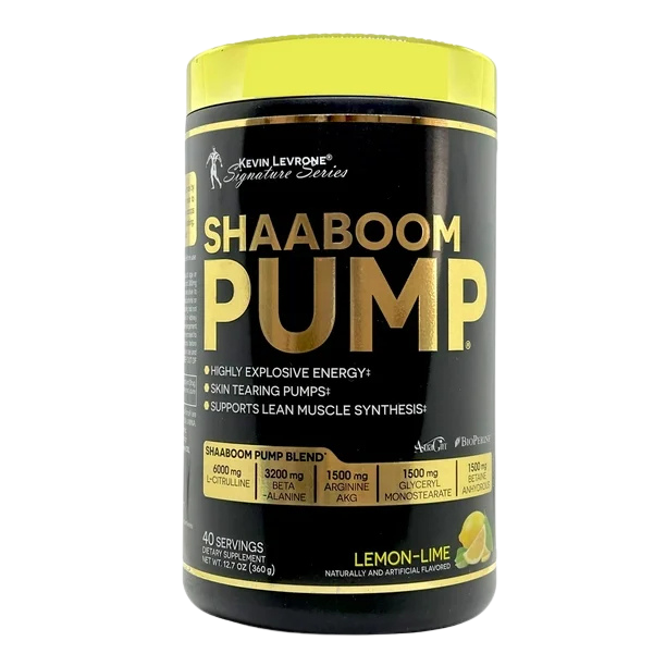 Shaaboom Pump de 44 servicios - Kevin Levrone