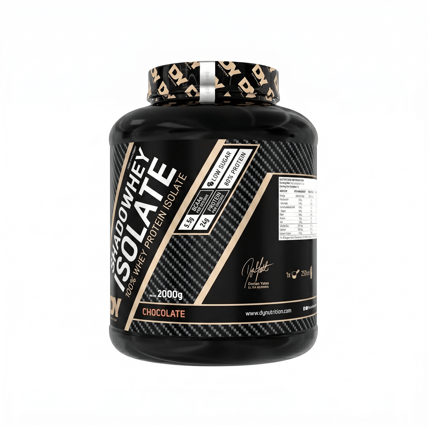 Shadowhey Isolate Dorian Yates (2 Kilos) - NutriSuplementos Perú