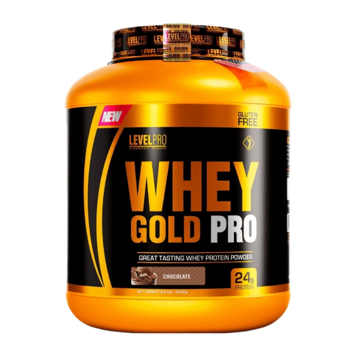 Whey Gold Pro LevelPRO (5 Libras y Caja) - NutriSuplementos Perú